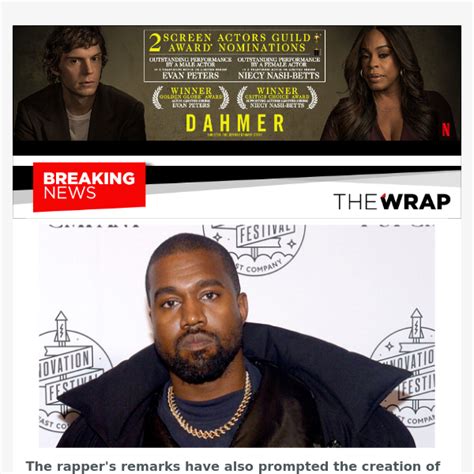 the wrap Kanye West